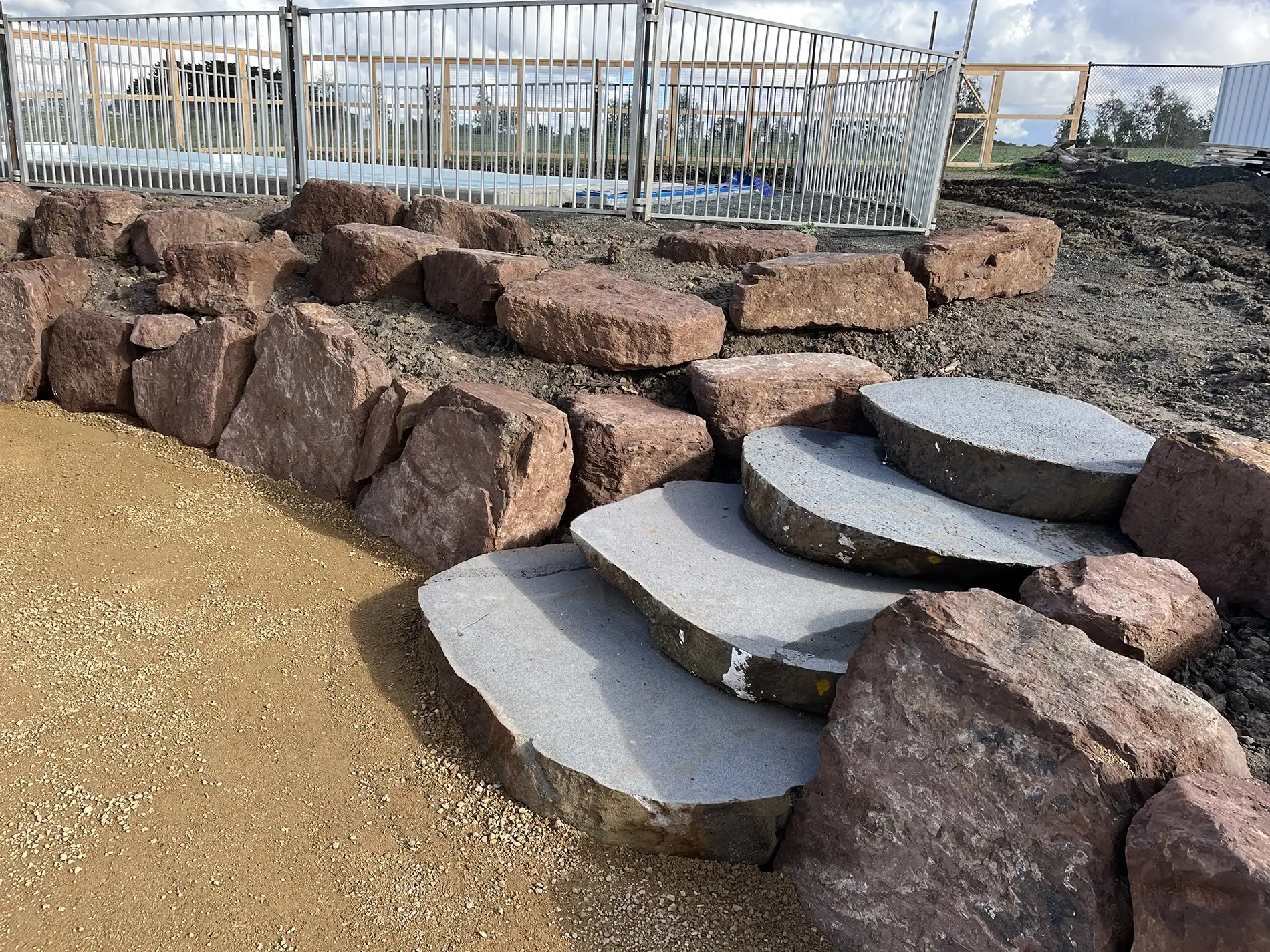 Greenvale Retaining Wall